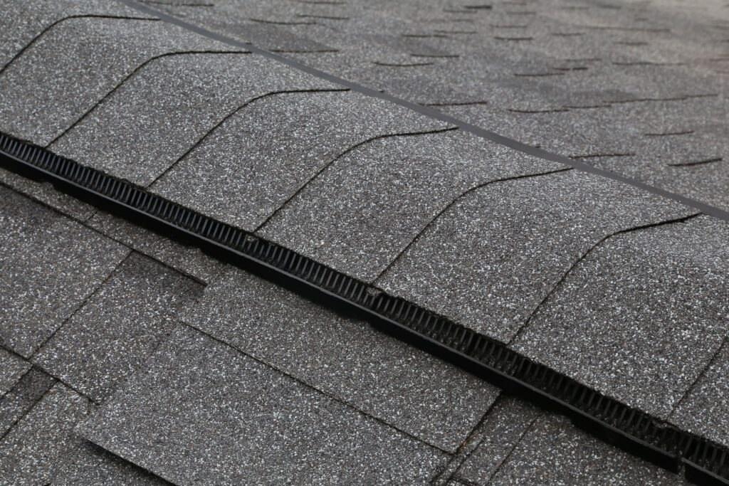 Exhaust vents provide proper roof ventilation
