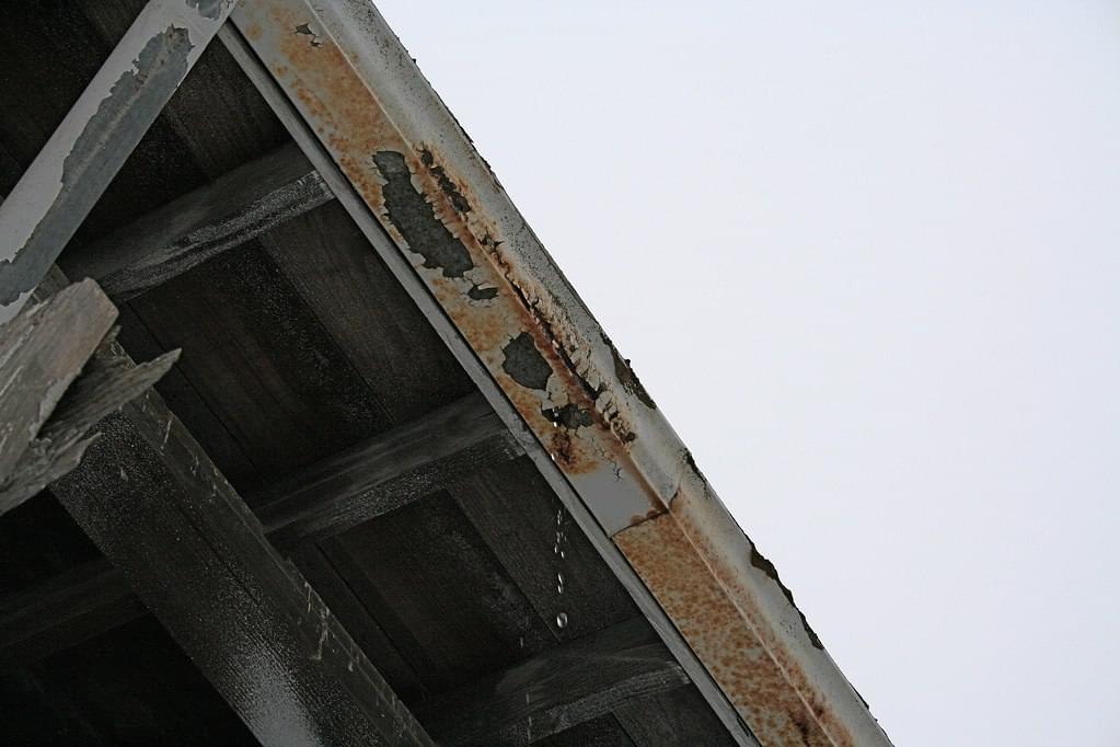 Rusty Gutters will result in a gutter replacement