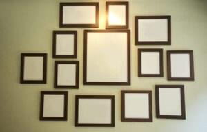 Photos can fall off of the walls during a roof installation, so remove them prior.