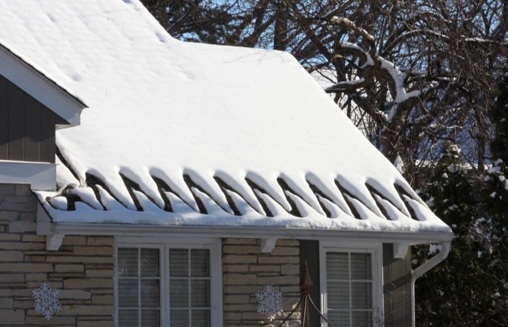 Heating Cables can melt existing ice dams- not prevent them.