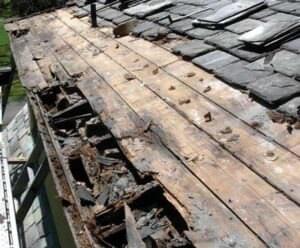 Rotten decking can be a hidden costs in the roofing industry